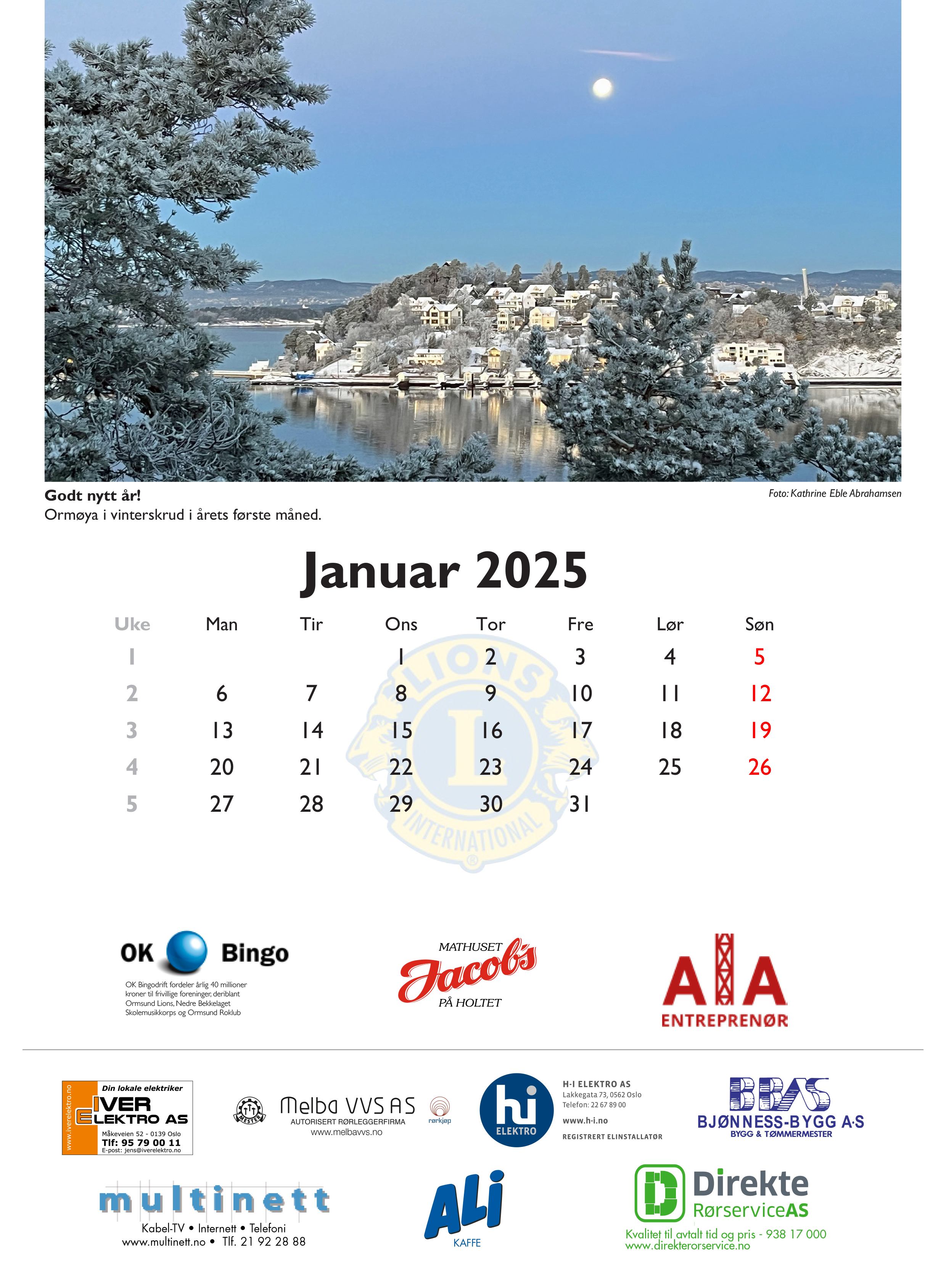 Artikkelbilde til artikkelen Januar 2025