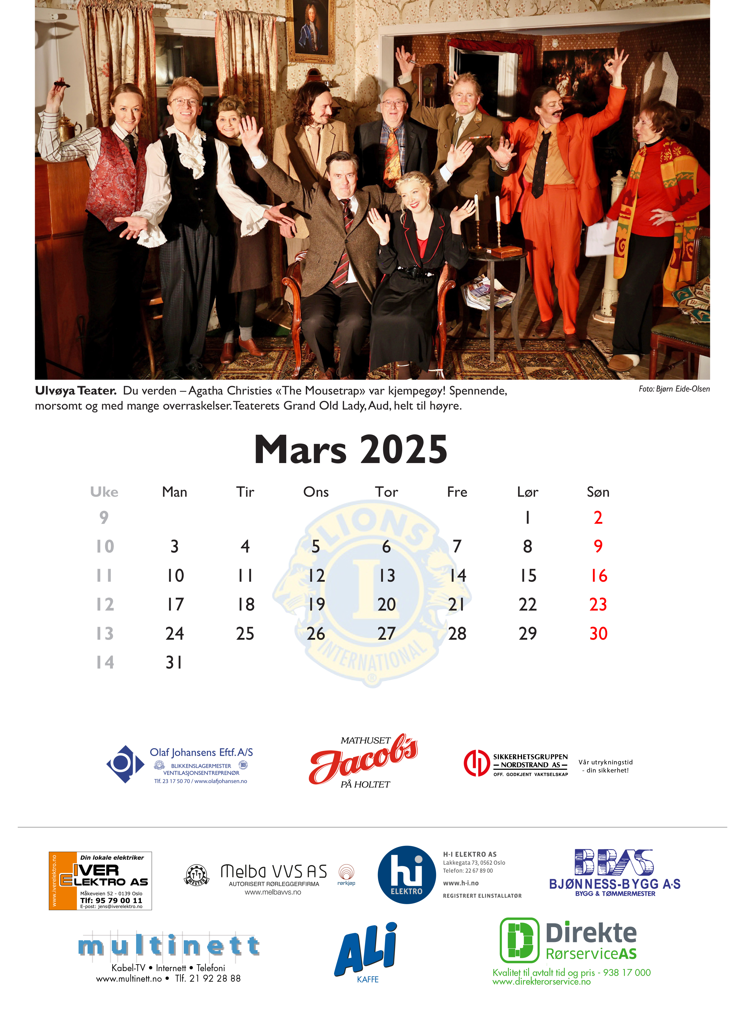 Artikkelbilde til artikkelen Mars 2025